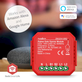 ZBGDN10RD Smartlife modules | zigbee 3.0 | 2.5 w | kroonsteen | app beschikbaar voor: android™ / ios Product foto