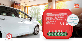ZBGDN10RD Smartlife modules | zigbee 3.0 | 2.5 w | kroonsteen | app beschikbaar voor: android™ / ios Product foto