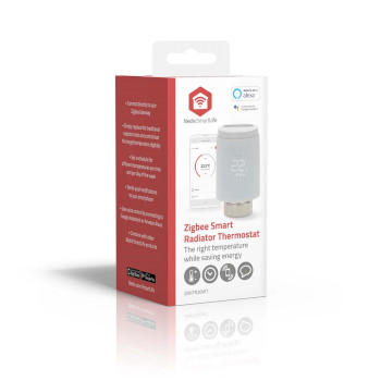 ZBHTR20WT Smartlife radiatorbediening | zigbee 3.0 | batterij gevoed | led | android™ / ios Verpakking foto
