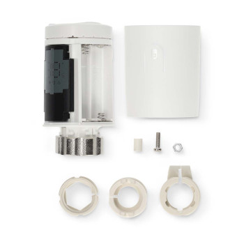 ZBHTR20WT Smartlife radiatorbediening | zigbee 3.0 | batterij gevoed | led | android™ / ios Inhoud verpakking foto