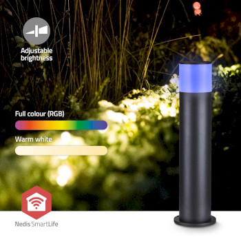 ZBLOP10RGBW Smartlife buitenlamp | 360 lm | zigbee 3.0 | 10 + 4 w | rgb / warm wit | 2700 k | aluminium | androi Product foto