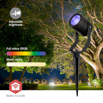 ZBLOS10RGBW3 Smartlife buitenlamp | 3 x 90 lm | zigbee 3.0 | 3 x 3 w | rgb | 2700 k | aluminium | android™  Product foto