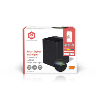 ZBLOW10RGBW Smartlife buitenlamp | 2 x 270 lm | zigbee 3.0 | 12 + 4 w | rgb / warm wit | 2700 k | aluminium | an  foto