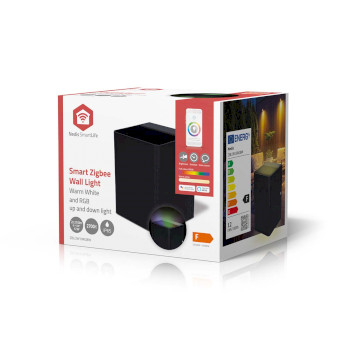 ZBLOW10RGBW Smartlife buitenlamp | 2 x 270 lm | zigbee 3.0 | 12 + 4 w | rgb / warm wit | 2700 k | aluminium | an Verpakking foto