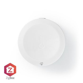 ZBSC10WT Smartlife klimaatsensor | zigbee 3.0 | batterij gevoed | android™ / ios | wit