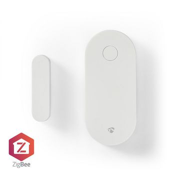 ZBSD10WT Slimme deur/raam sensor | zigbee 3.0 | batterij gevoed | android™ / ios | wit