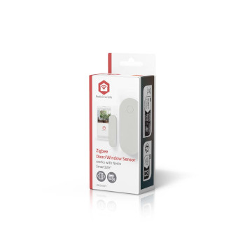 ZBSD10WT Slimme deur/raam sensor | zigbee 3.0 | batterij gevoed | android™ / ios | wit Verpakking foto