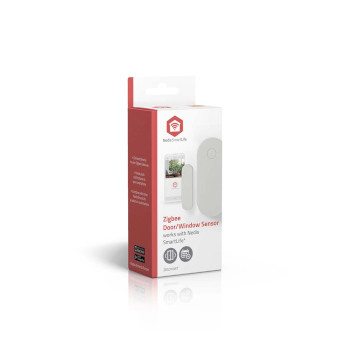 ZBSD10WT Smartlife slimme deur/raam sensor | zigbee 3.0 | batterij gevoed | android™ / ios | wit Verpakking foto