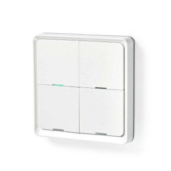 ZBWS40WT Smartlife wandschakelaar | zigbee 3.0 | muurmontage | android™ / ios | kunststof | wit Product foto