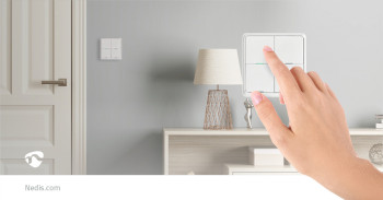 ZBWS40WT Smartlife wandschakelaar | zigbee 3.0 | muurmontage | android™ / ios | kunststof | wit Product foto